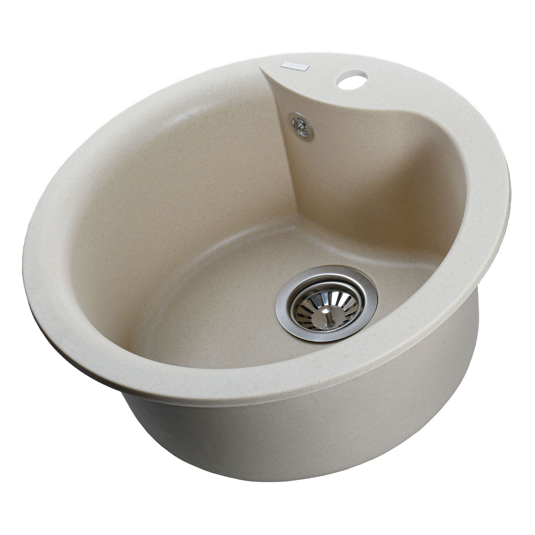 Гранітна мийка Globus Lux ORTA слонова кiстка 485 - Image 2