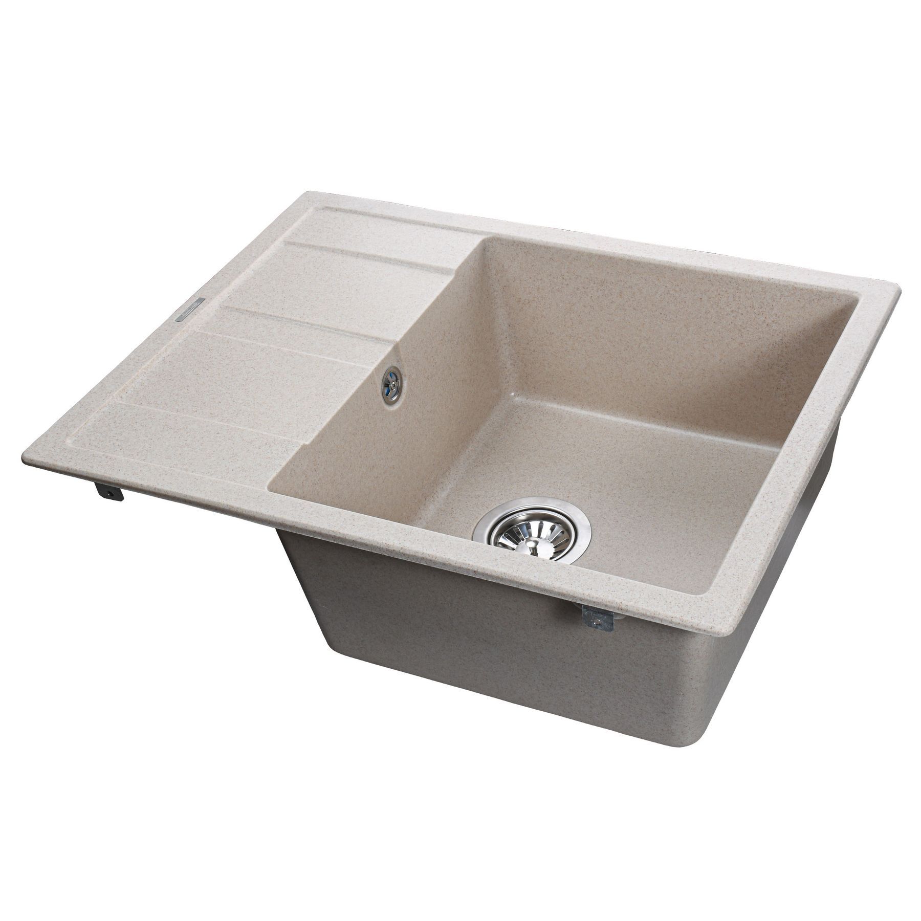 Гранітна мийка Globus Lux ONE піщаний 650х500мм-А0004 - Image 2