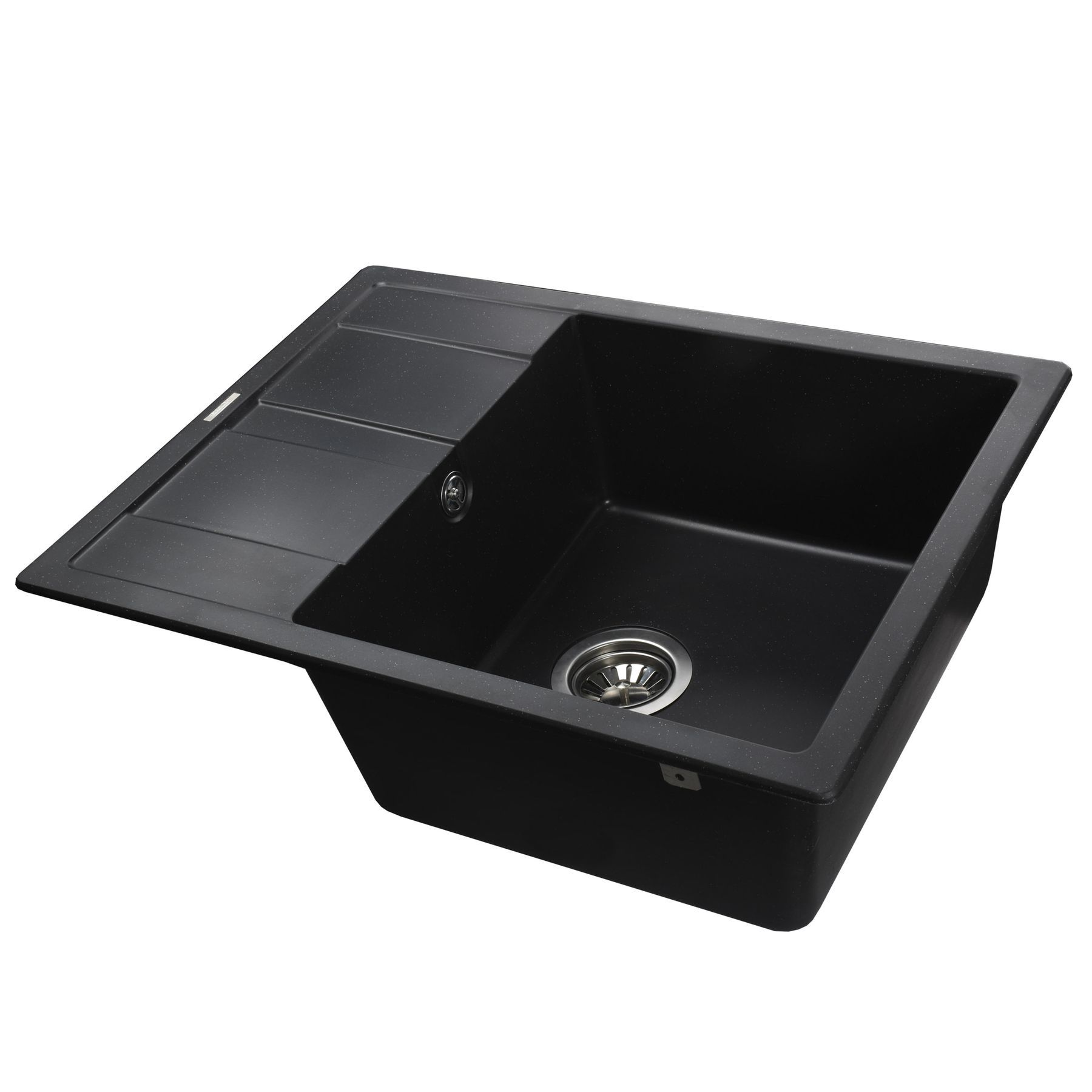 Гранітна мийка Globus Lux ONE чорний 650х500мм-А0002 - Image 2