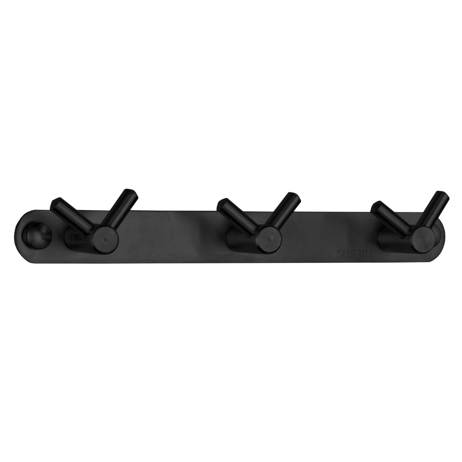 Планка з гачками Globus Lux BS8435-3 чорна матова SUS304 - Image 2