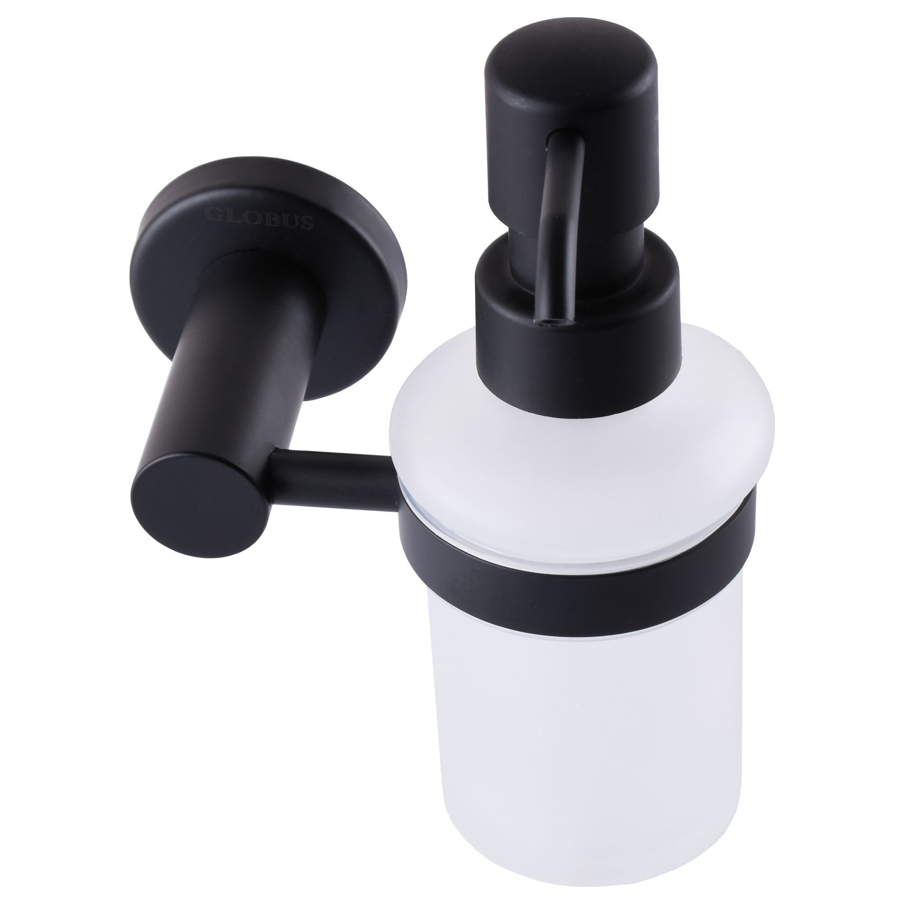 Дозатор рідкого мила Globus Lux BS8433 чорний матовий SUS304 - Image 2