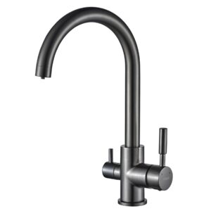 Змішувач для кухні під осмос Globus Lux LAZER GLLR-0333-11-GRAPHITE - Image 2