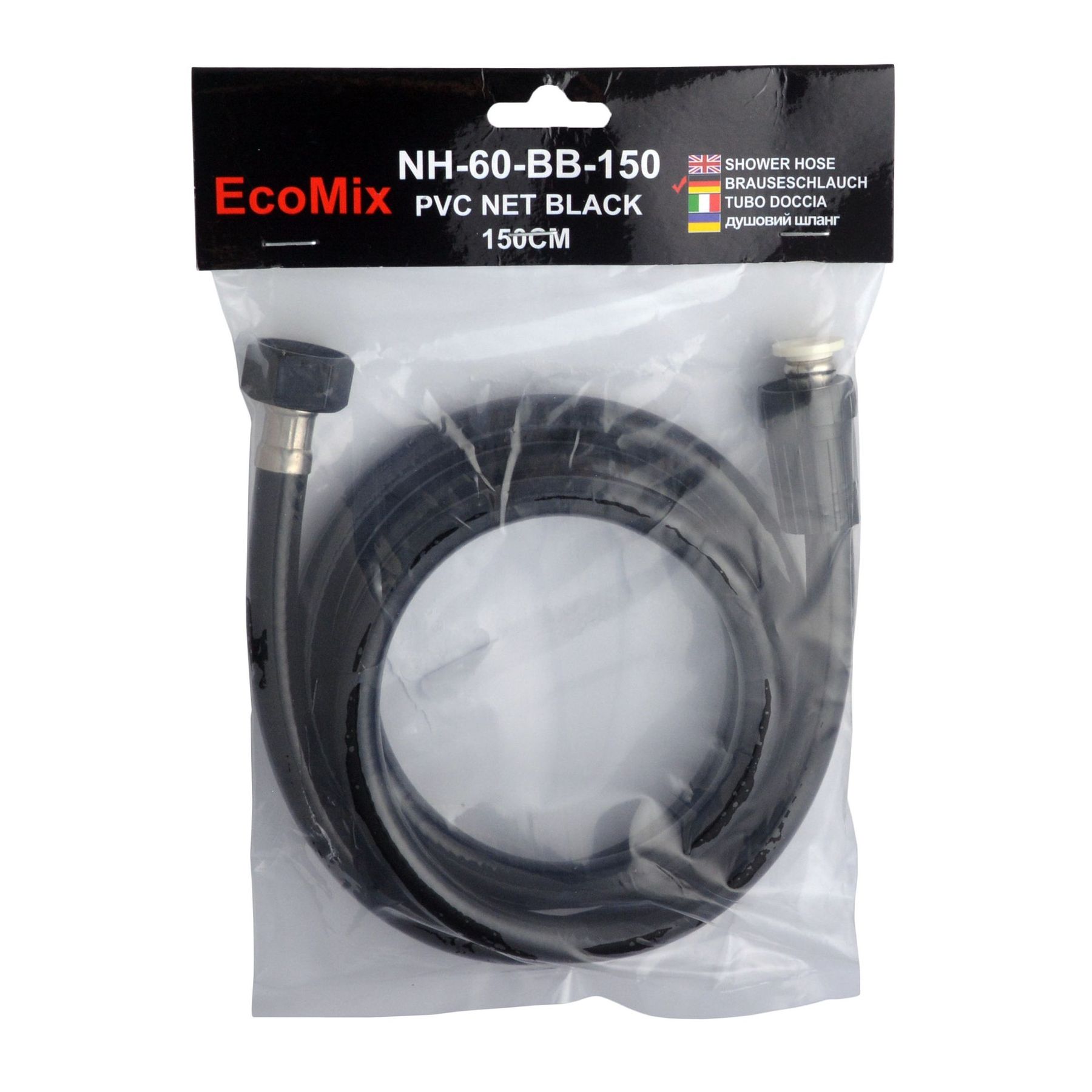 Шланг душовий EcoMIX  PVC NH-60-BB-150 - Image 2