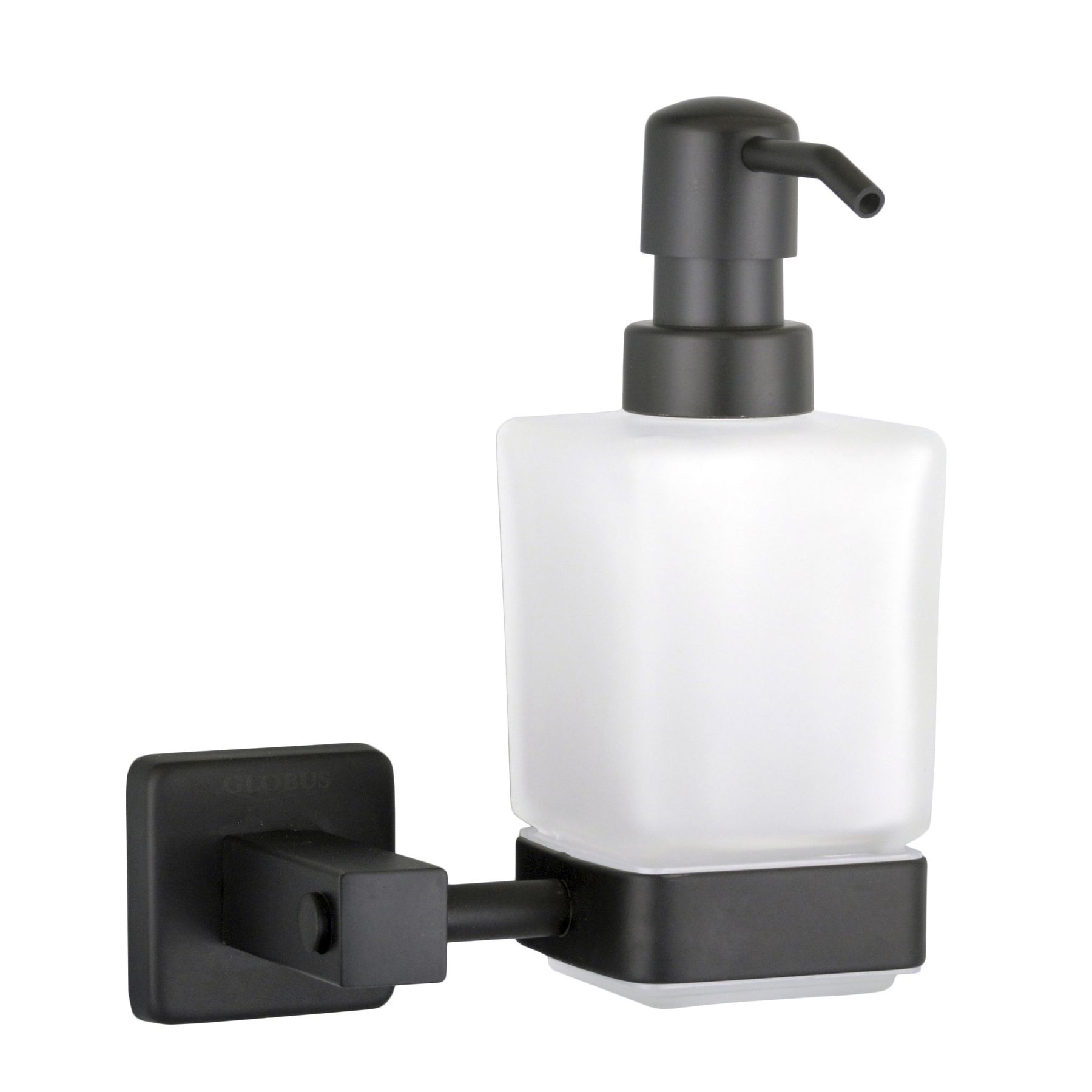 Дозатор рідкого мила Globus Lux BQ9433 чорний матовий SUS304 - Image 2