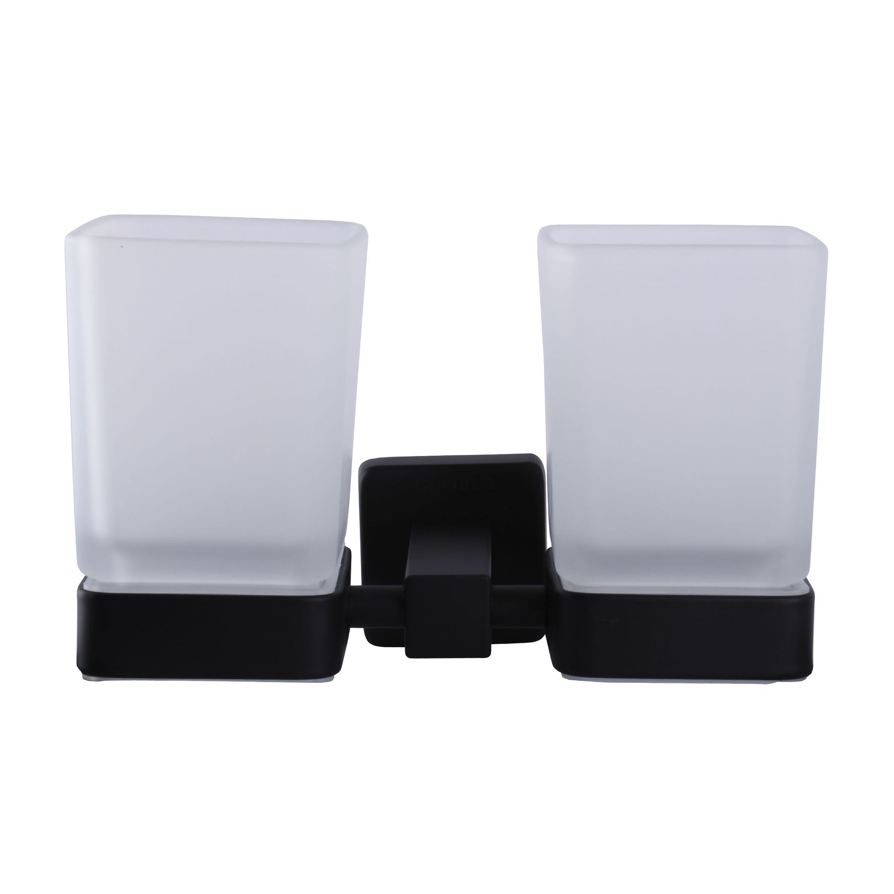Стакан подвійний Globus Lux BQ9428 чорний матовий SUS304 - Image 2