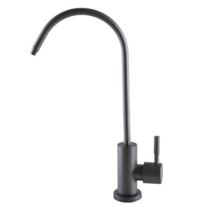 Кран для зворотнього осмосу Globus Lux ALPEN SBT1-55M-GP моно ГРАФІТ,Нержавійка з Quick Fitting - Image 2