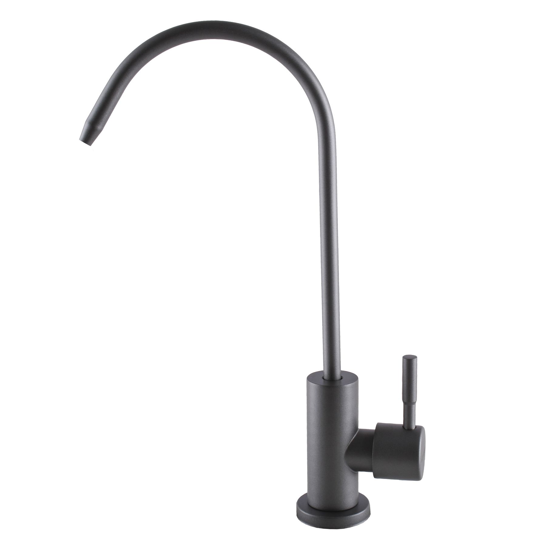 Кран для зворотнього осмосу Globus Lux ALPEN SBT1-55M-GP моно ГРАФІТ,Нержавійка з Quick Fitting - Image 2