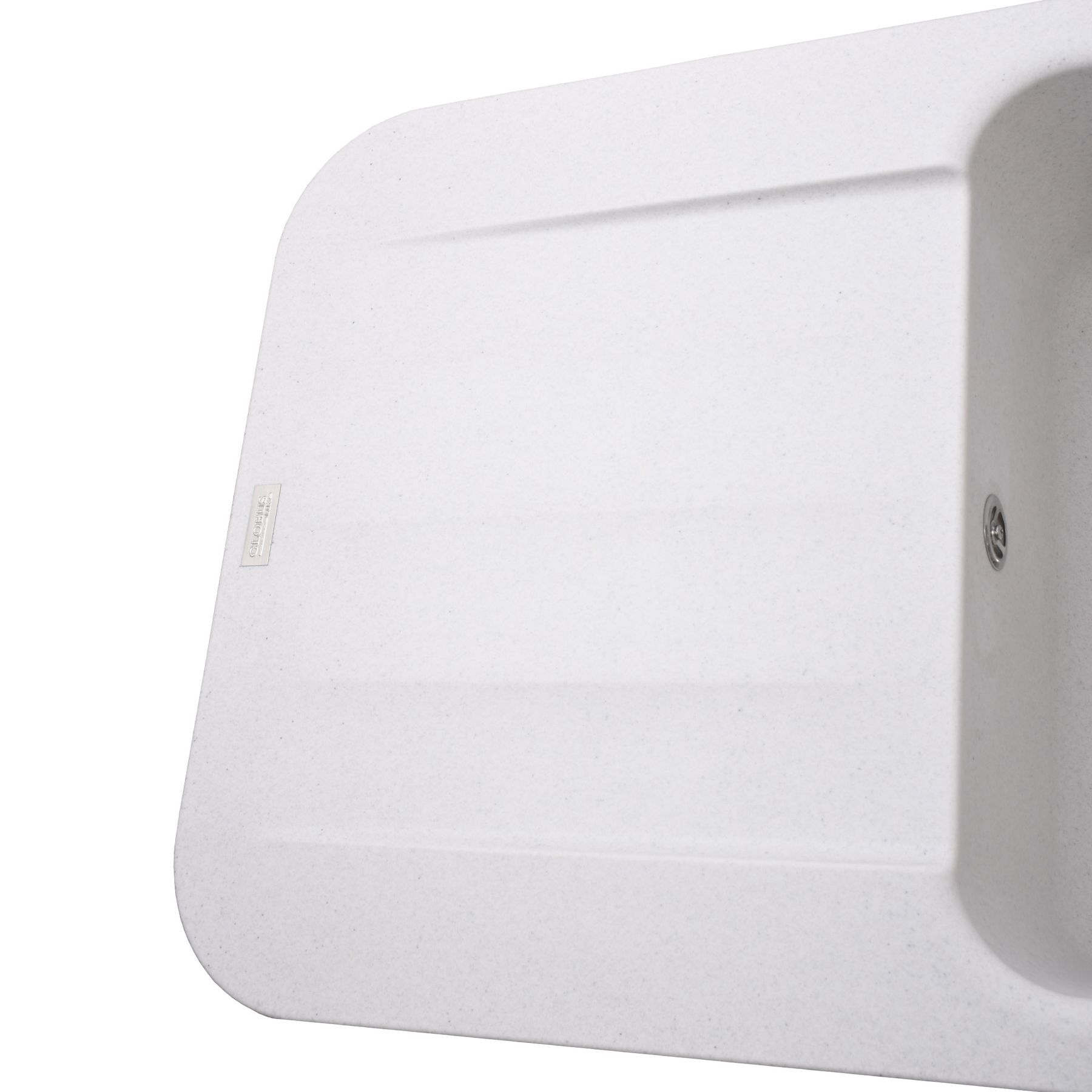 Гранітна мийка Globus Lux OBER перлина 780х500мм - Image 2
