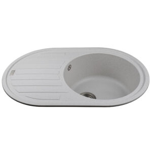 Гранітна мийка Globus Lux OHARA перлина 770х500мм - Image 2