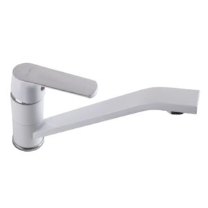 Змішувач для кухні Globus Lux Laguna GLA-0203Q-7-WHITE - Image 2