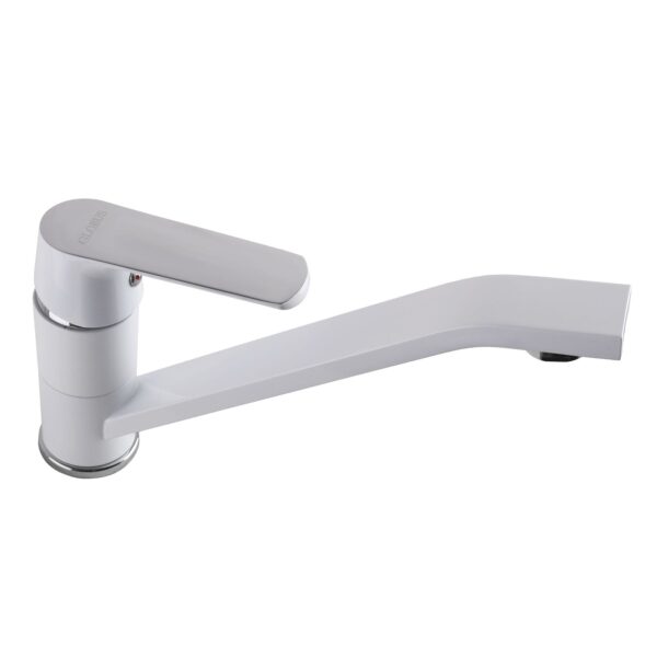 Змішувач для кухні Globus Lux Laguna GLA-0203Q-7-WHITE