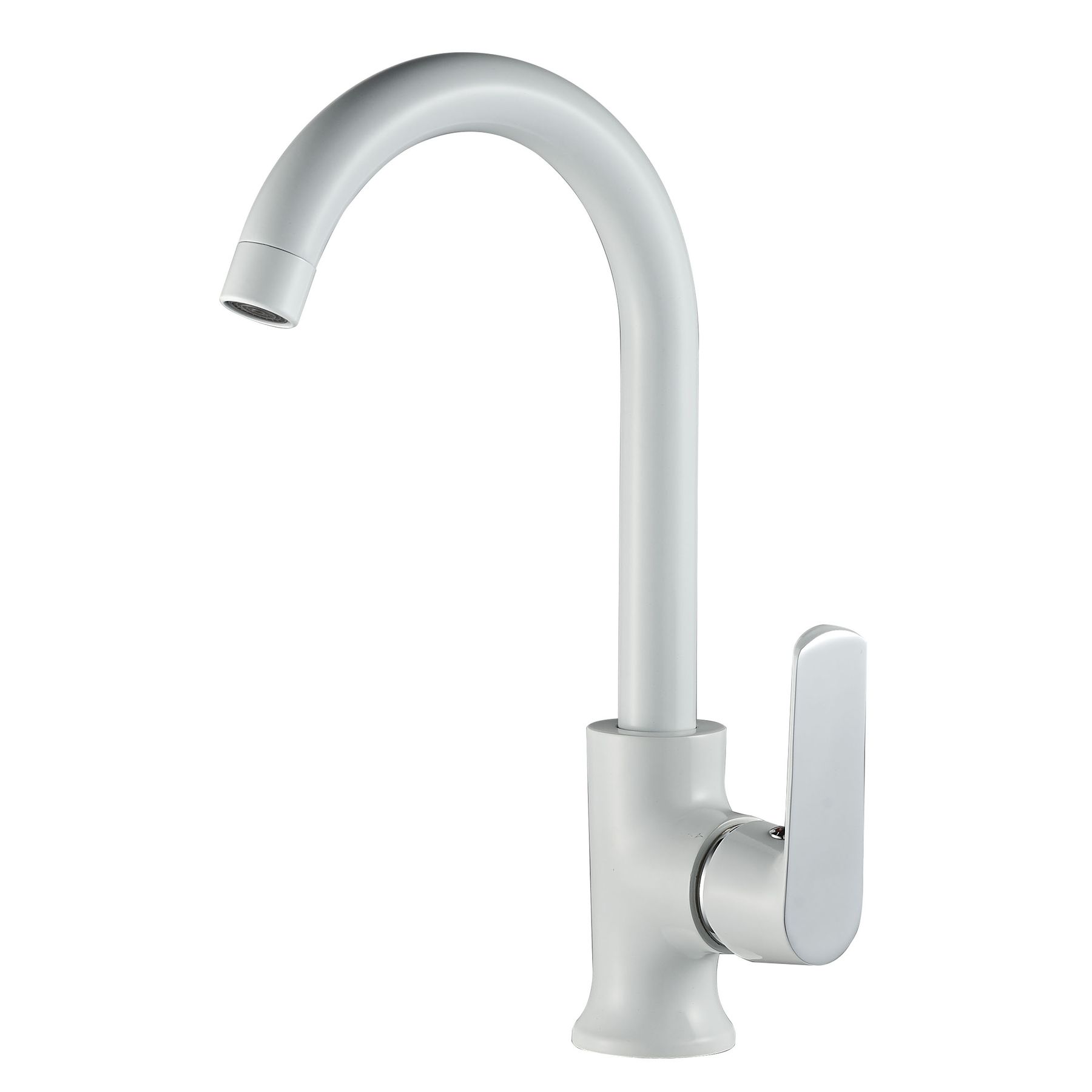 Змішувач для кухні Globus Lux Laguna GLA-0203SL-7-WHITE - Image 2