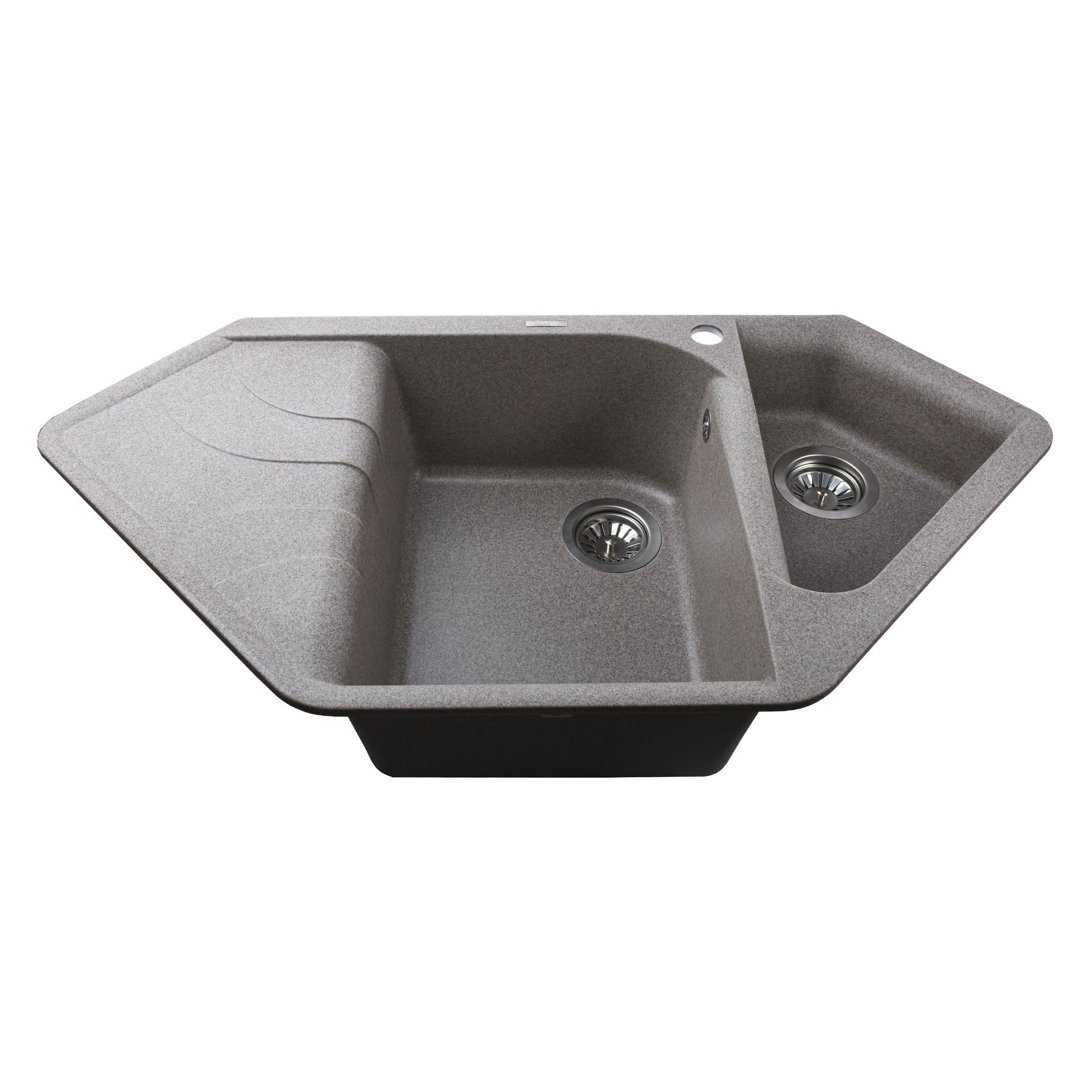 Гранітна мийка Globus Lux GARDA мокко 1000х500мм - Image 2