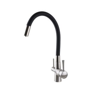 Змішувач для кухні під осмос Globus Lux LAZER GLLR-0903-8-STSTEEL - Image 2