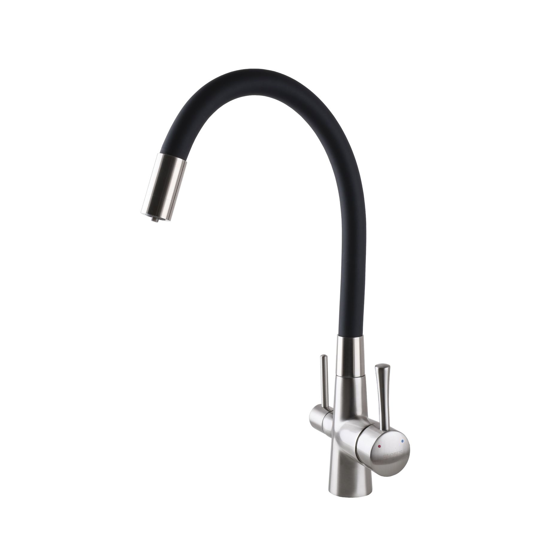 Змішувач для кухні під осмос Globus Lux LAZER GLLR-0903-8-STSTEEL - Image 2