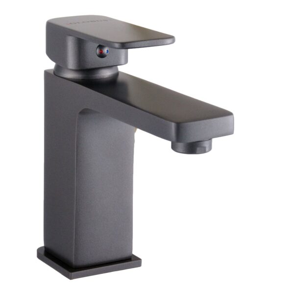 Змішувач для умивальника Globus Lux Milano GLM-0401-11-Graphite