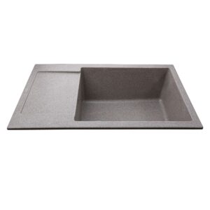Гранітна мийка Globus Lux MALABI мокко 780x500мм - Image 2