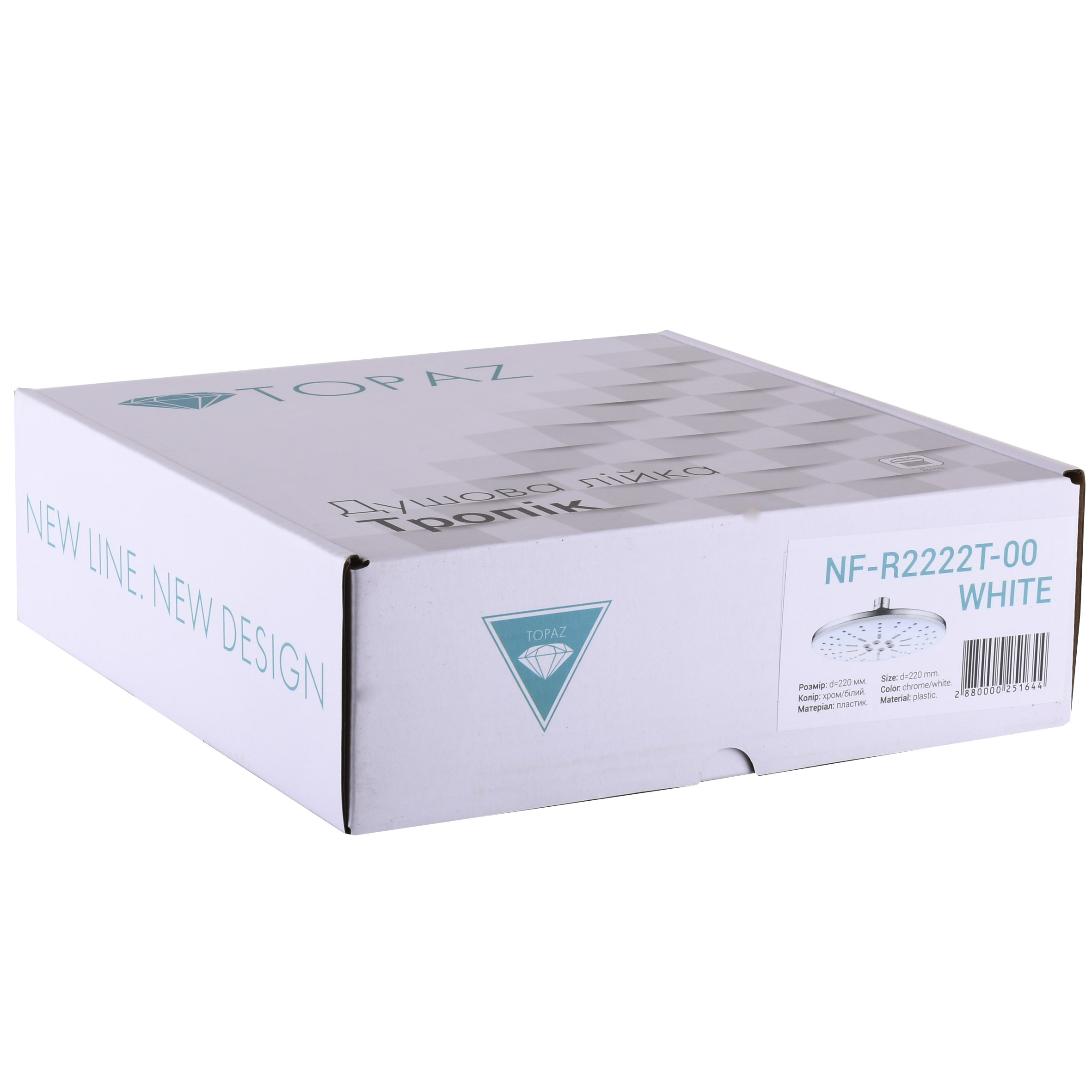 Душова лійка Topaz NF-R2222T-00-WHITE - Image 2