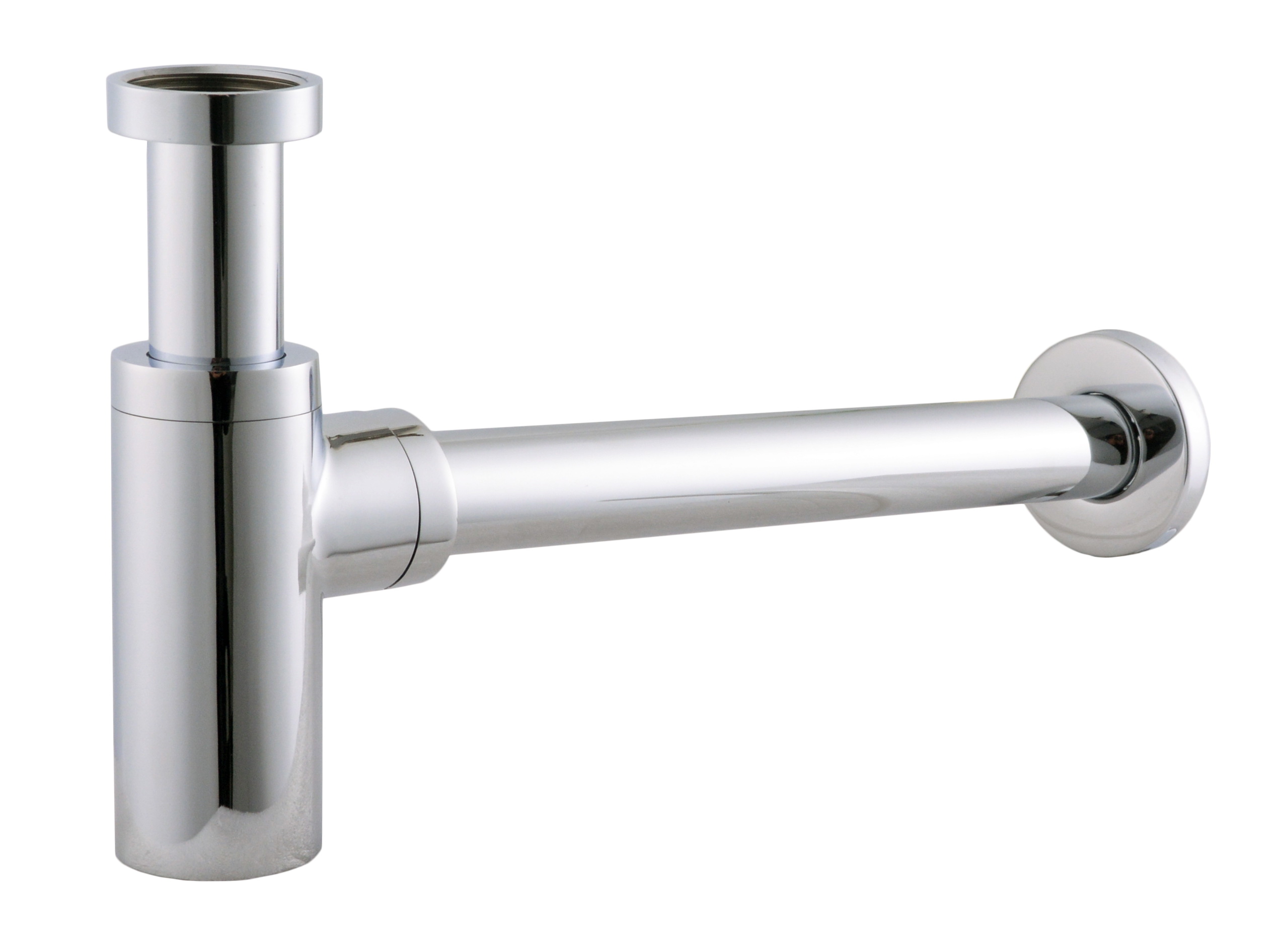 Сифон для раковин циліндричний Globus Lux GSB-32-125-00 1 1/4 ″, хром, латунь - Image 2