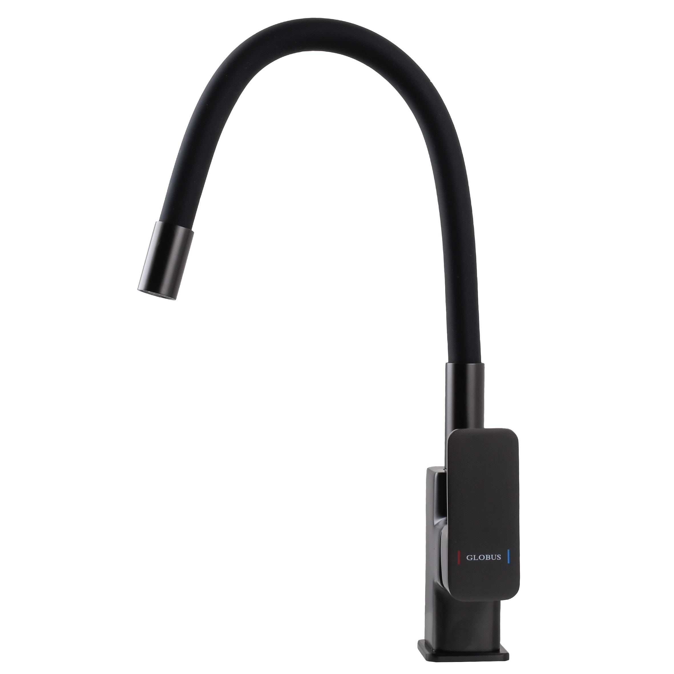 Змішувач для кухні Globus Lux Milano GLM-0203LR-11-GRAPHITE - Image 2