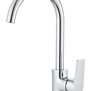 Змішувач для кухні Globus Lux BONN GLB-0203S боковий латунь на гайці - Image 2