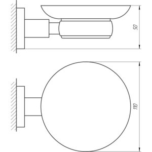 Мильниця Perfect Sanitary Appliances SP 8122 - Image 2