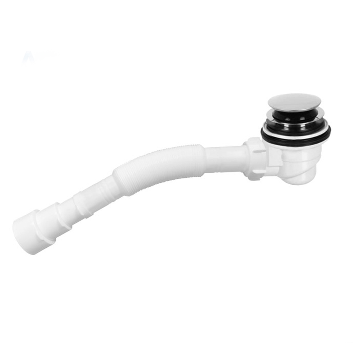 Сифон ″Waterstal″ для душового піддону Click-Clack з гнучкою трубою 32/40/50  Н=65 мм (А - 1765) - Image 2