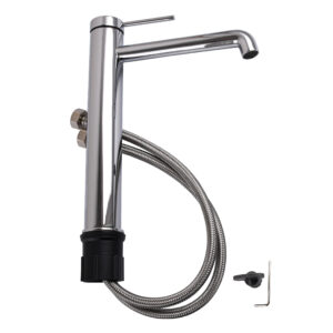 Змішувач для умивальника TOPAZ LOFT TLF 32203-H75-C, Шланги TAQ-M0855 - Image 2