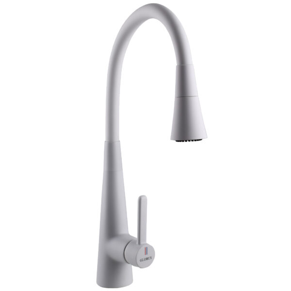 Змішувач для кухні Globus Lux LAZER Pro GLPR-203SM-WM