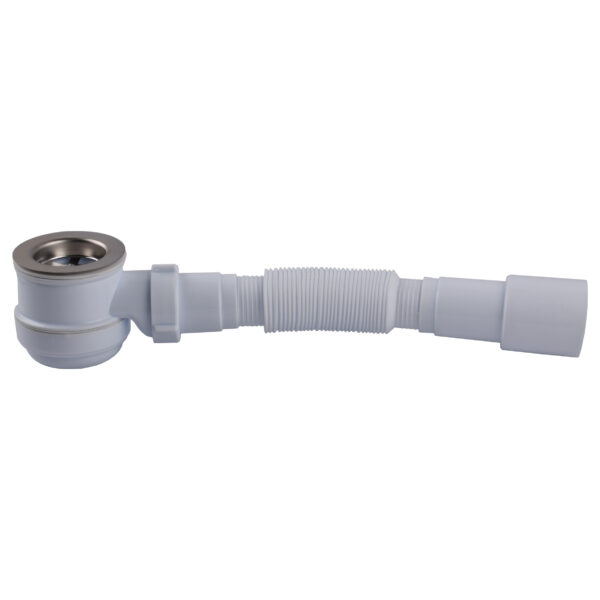 Сифон OPTIMUM низький пляшковий для душ.піддону з випуск 1 1/2″ та гофротрубою 40*40/50 OPTI 09033