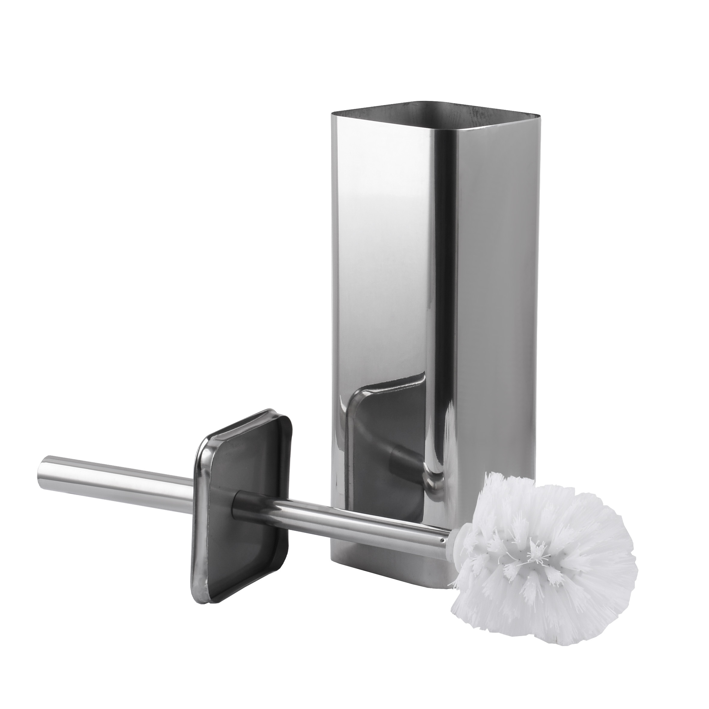 Йоржик підлоговий HOTEC 16.608 Квадратний Stainless Steel (L93xW93x(250-370) mm) - Image 2