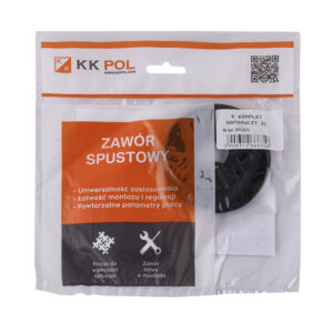 Ремкомплект для зливного клапану K.K.POL тип ZS, АКС/523  (KPL/523) - Image 2