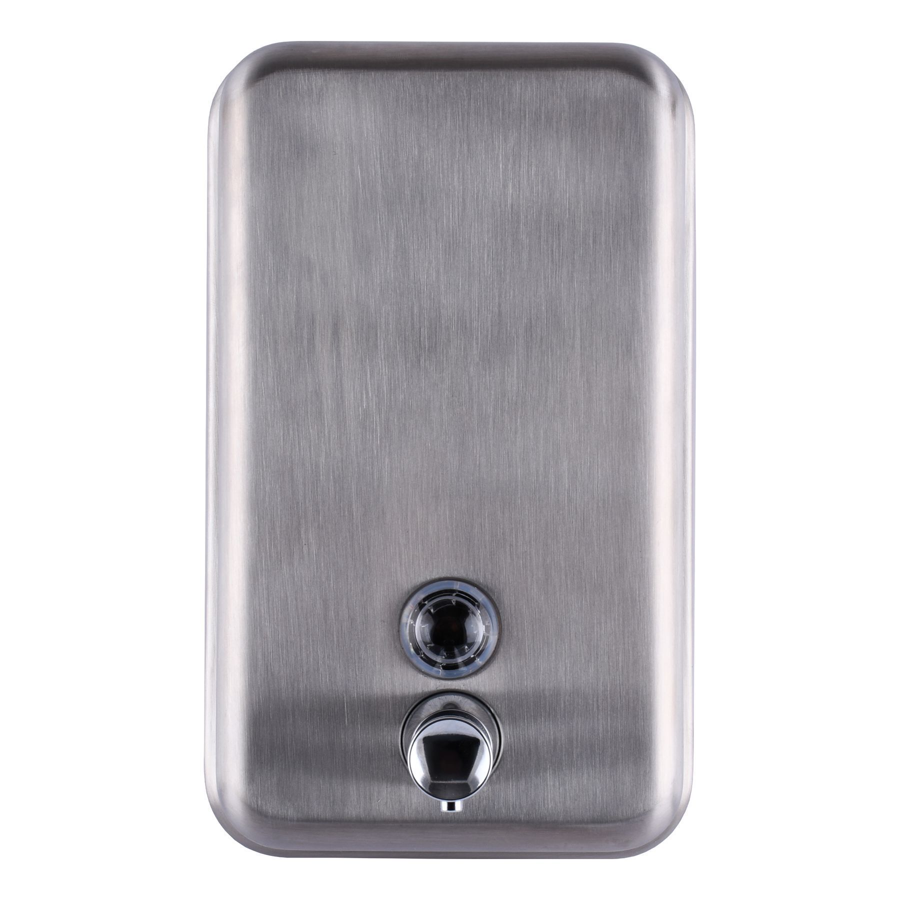 Дозатор рідкого мила HOTEC 13.111-1,0L вертикальний 1000мл,Stainless Steel SUS304 - Image 2