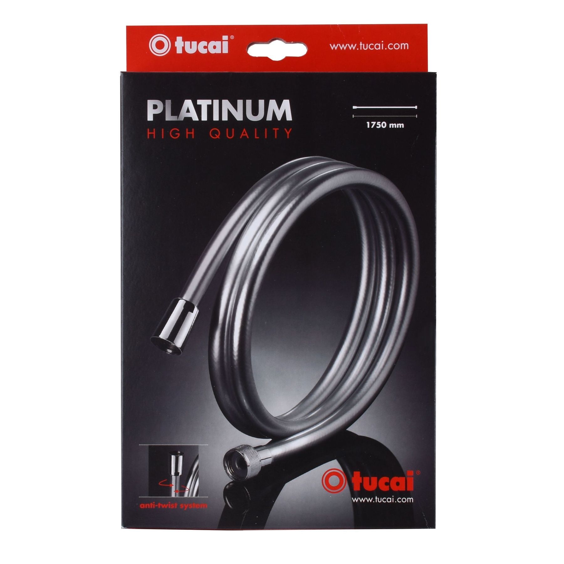Шланг душовий TUCAI Shower Hose Platinum 175см Satin (201962) - Image 2
