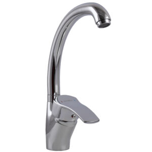 Змішувач для кухні Globus Lux QUEENSLAND GLQU-0203S-BIG боковий на ГАЙЦІ-(картридж Sedal) - Image 2