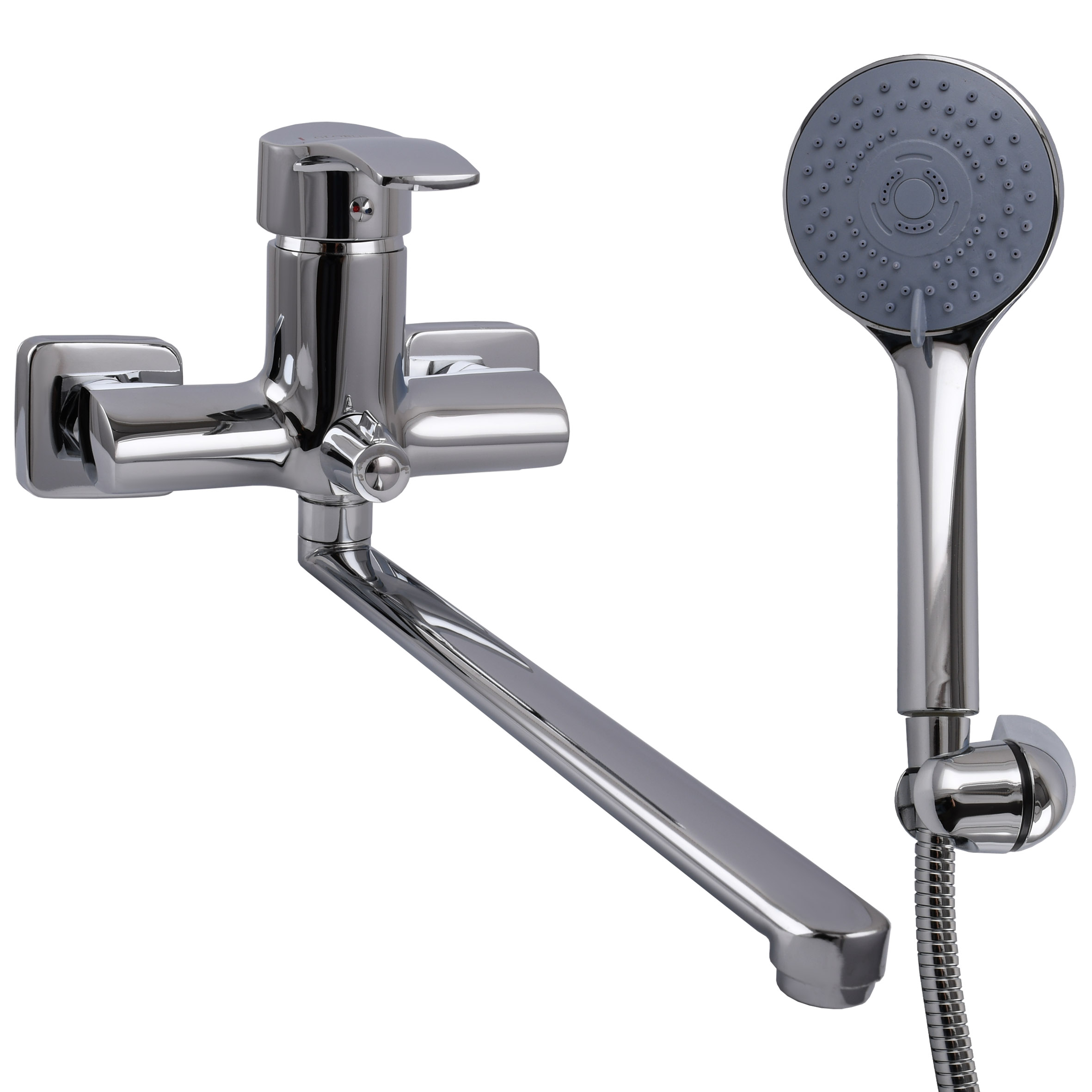 Змішувач для ванної Globus Lux QUEENSLAND GLQU-0208 EURO латунь L350мм(картридж Sedal) - Image 2