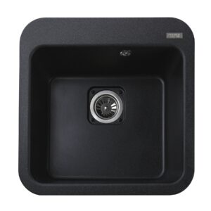 Гранітна мийка Globus Lux BARBORA  графіт 510х510мм-А0001 - Image 2