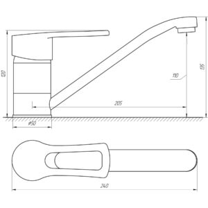Змішувач для кухні DOMINO SIRIUS DSV-103 - Image 2