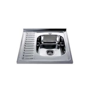Мийка кухонна накладна прямокутна 600х600х180 Decor Right MR 6060 R D Mira - Image 2