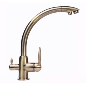 Змішувач для кухні під осмос Globus Lux LAZER GLLR-0777-9-BRONZE - Image 2