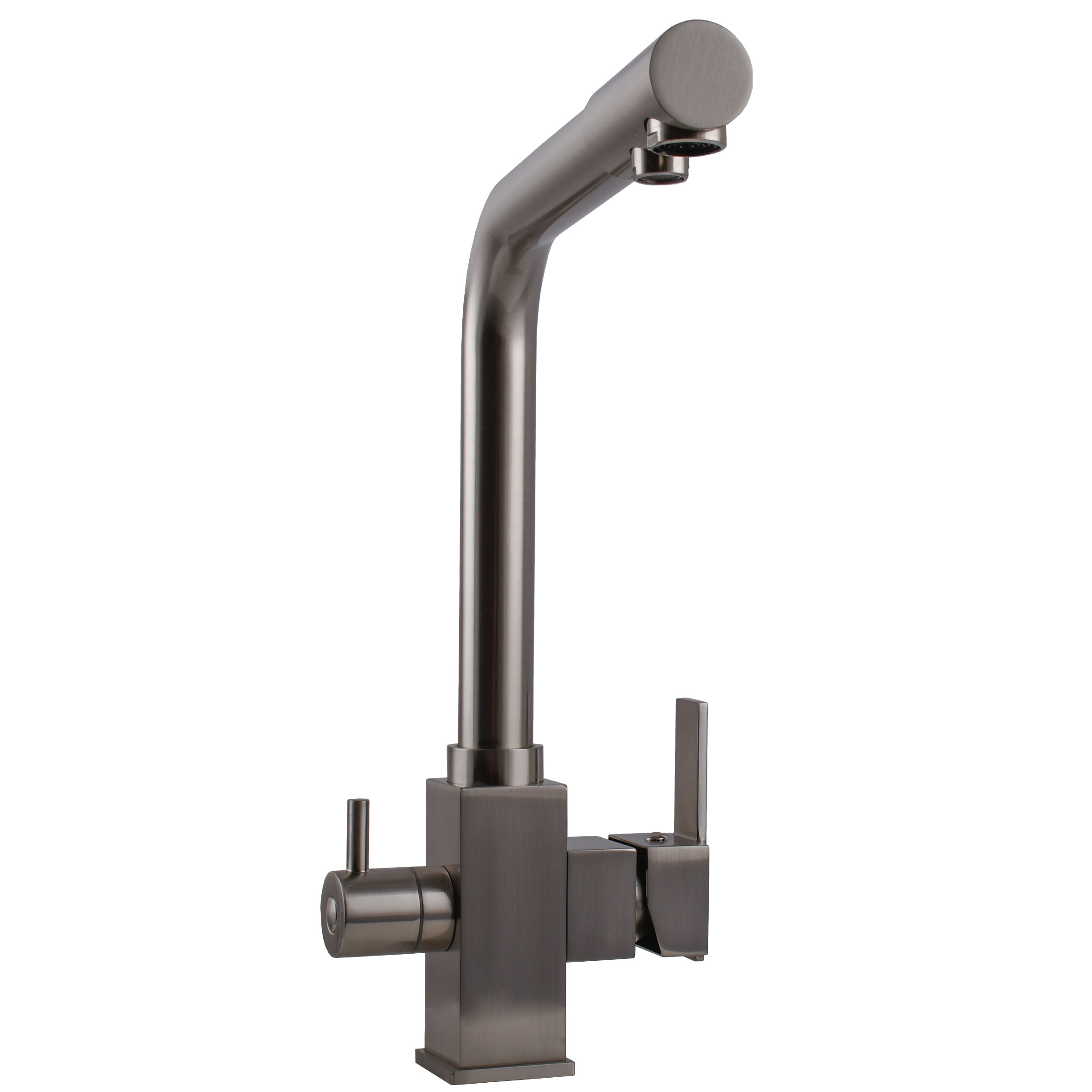 Змішувач для кухні під осмос Globus Lux LAZER GLLR-0100-8-STSTEEL - Image 2