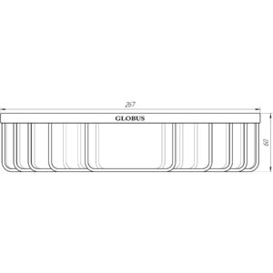 Поличка кутова Globus Lux SS 8499 - Image 2