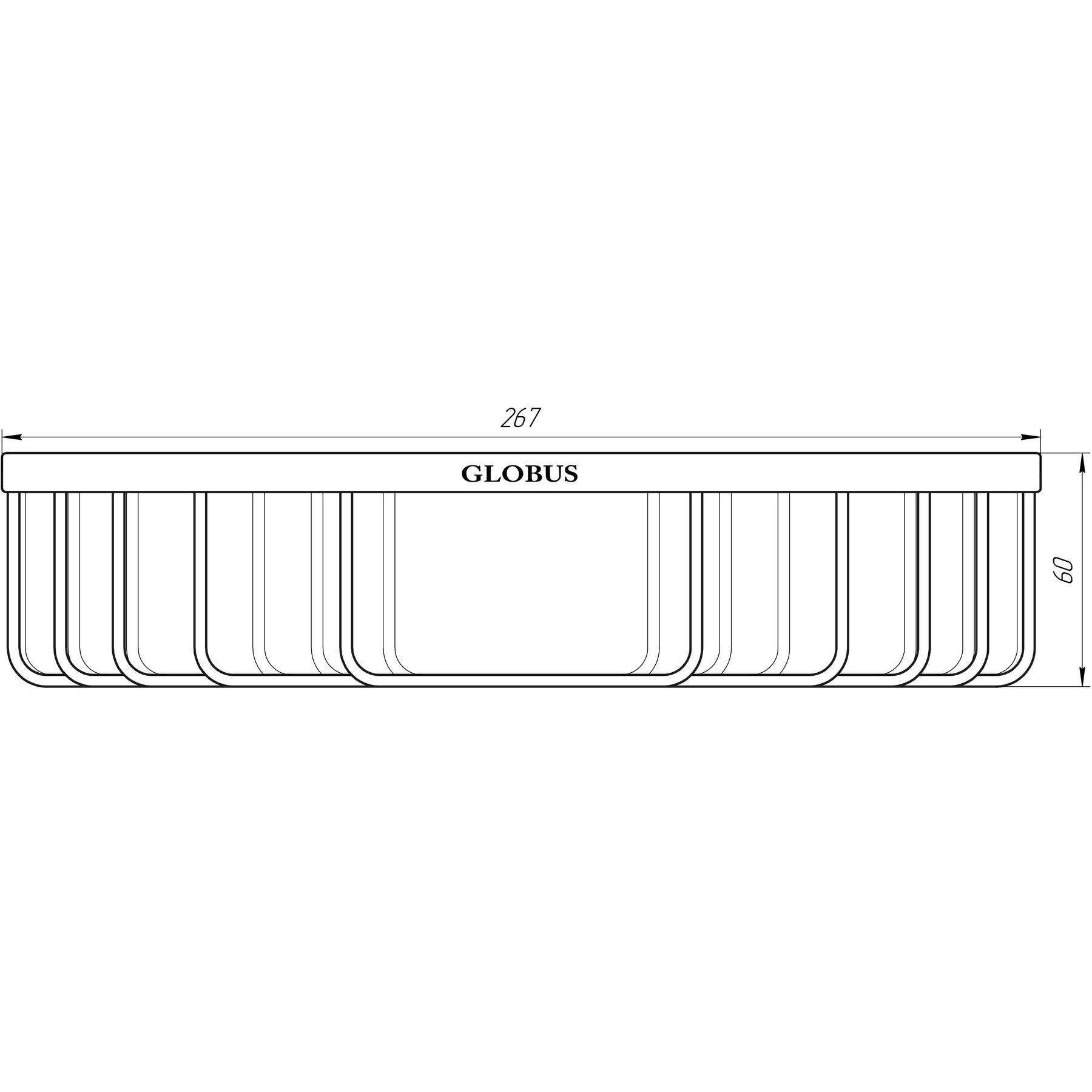 Поличка кутова Globus Lux SS 8499 - Image 2