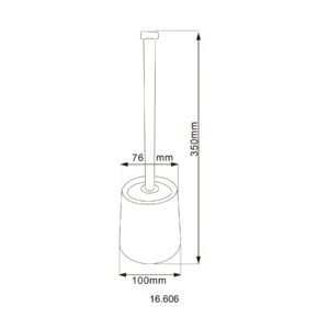Йоржик підлоговий HOTEC 16.606 Stainless Steel - Image 3