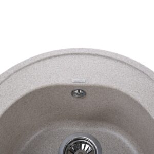 Гранітна мийка Globus Lux MARTIN мигдаль 510мм-А0008 - Image 3
