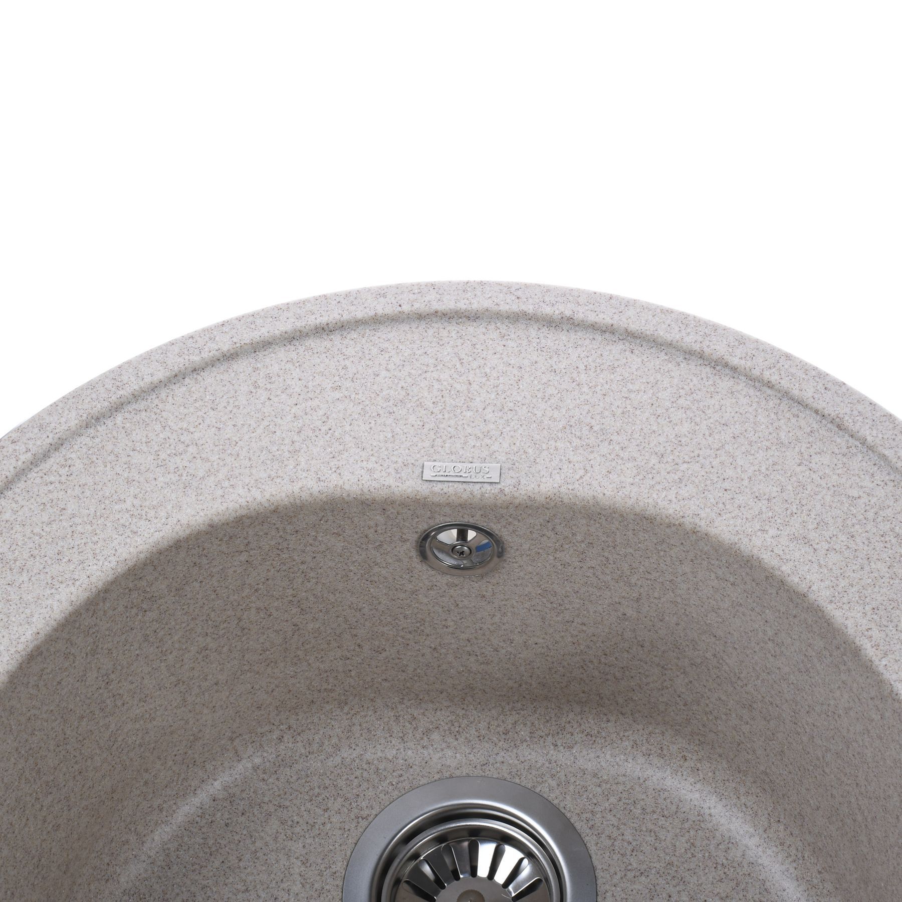 Гранітна мийка Globus Lux MARTIN мигдаль 510мм-А0008 - Image 3