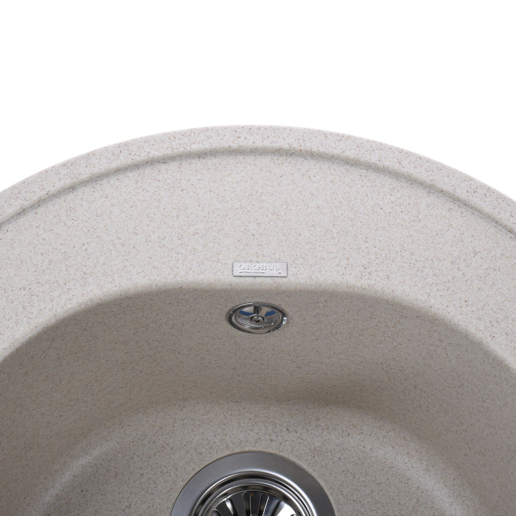 Гранітна мийка Globus Lux MARTIN піщаний 510мм-А0004 - Image 3