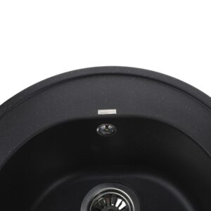 Гранітна мийка Globus Lux MARTIN чорний 510мм-А0002 - Image 3