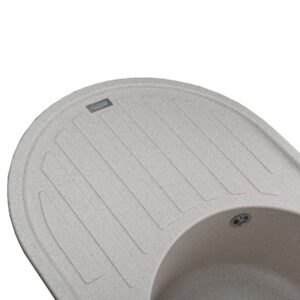 Гранітна мийка Globus Lux OHARA піщаний 770х500мм-А0004 - Image 3