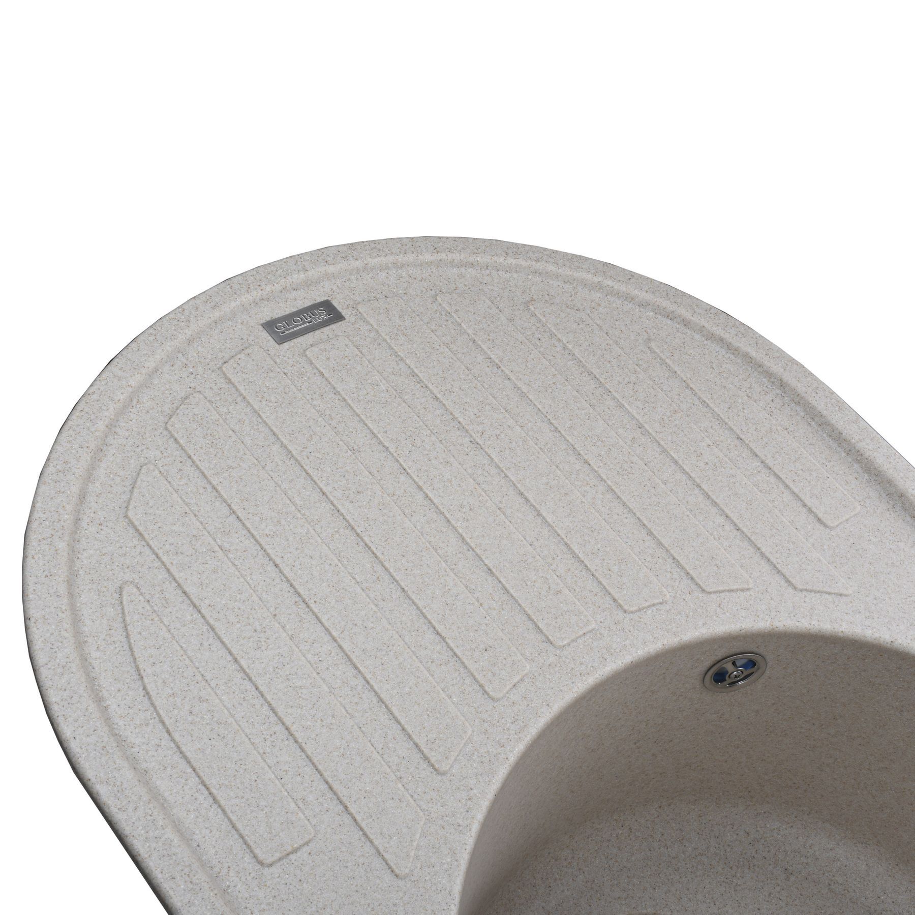 Гранітна мийка Globus Lux OHARA піщаний 770х500мм-А0004 - Image 3